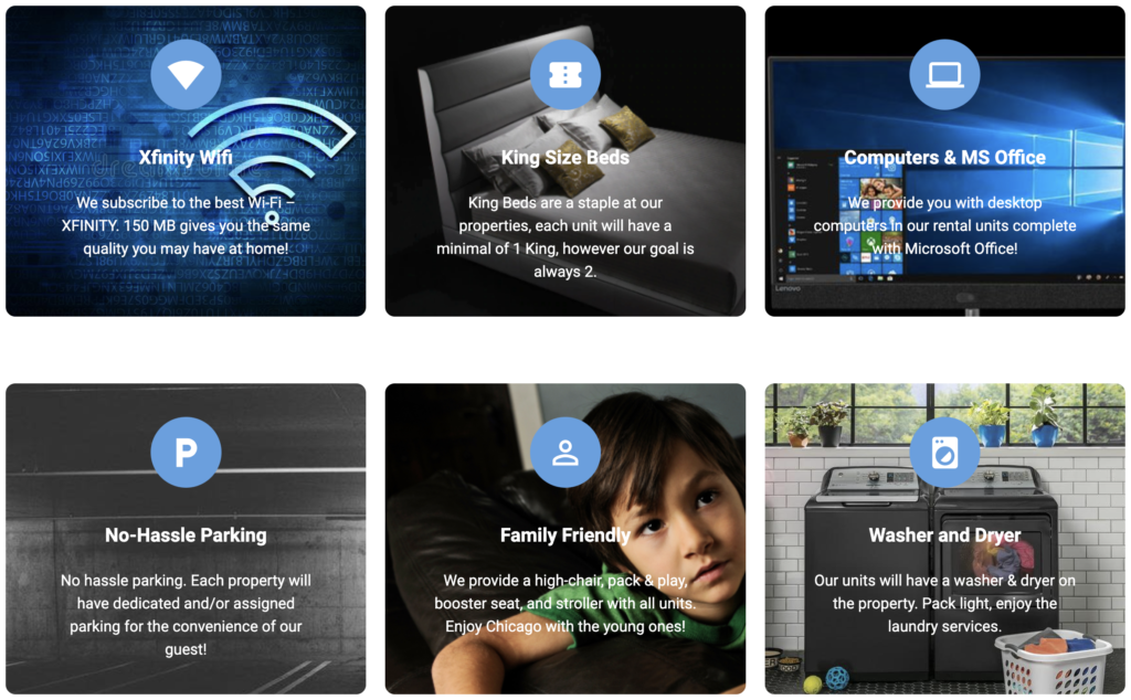 Industry Leading Amenities