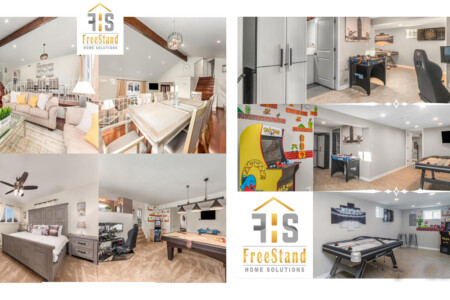 parts inside a corporate housing frm FreeStand Home Solutions